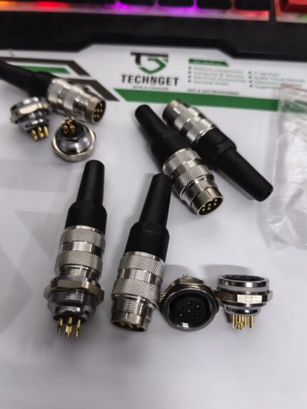 6 Pin Cable Connector Male/Female 6 Way (06-A) M16