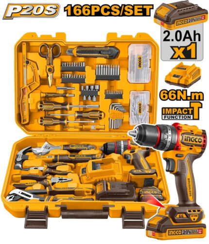 INGCO HKTHP41662 166 PcsKit Tool Set
