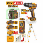 INGCO HLL260467 Cordless Combo Kit