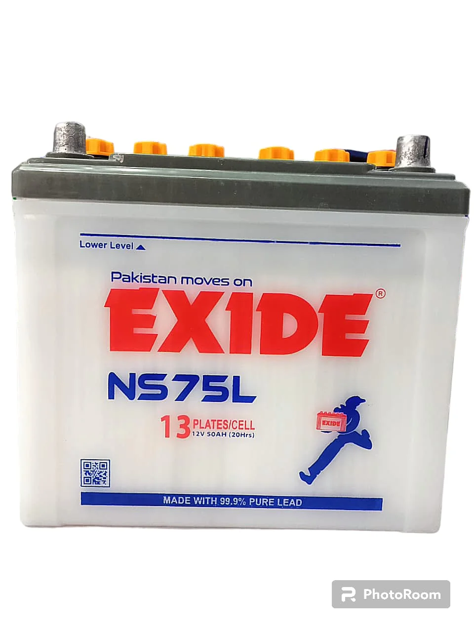 NS 75 50AMP Exide NS-75 - 12V 50AH - Image 1