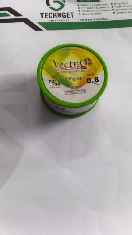 VECTRA-SOLDER WIRE-70/30-DIA 0.8-100gms