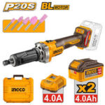 INGCO CDGLI20012 Cordless Die Grinder 20V Professional Power Tool