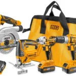 INGCO CKLI2010 Lithium-Ion Cordless 4 Pcs Combo Kit 20V Professional Power Tool Set