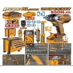 INGCO HTCS283962 396 Pcs Tool Chest Set Professional Hand Tool Kit