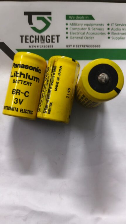 Panasonic BR-C 3V Lithium Battery (Sub-C)