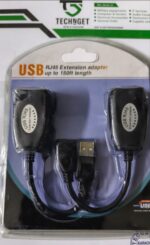 USB Extender RJ45 Cable Adapter High-Speed USB Extension Over Network Cable