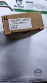 VIKA 2.5 Inch (63mm) 0-16 Bar Bottom Mount Pressure Gauge BSP 1/4 - Image 2