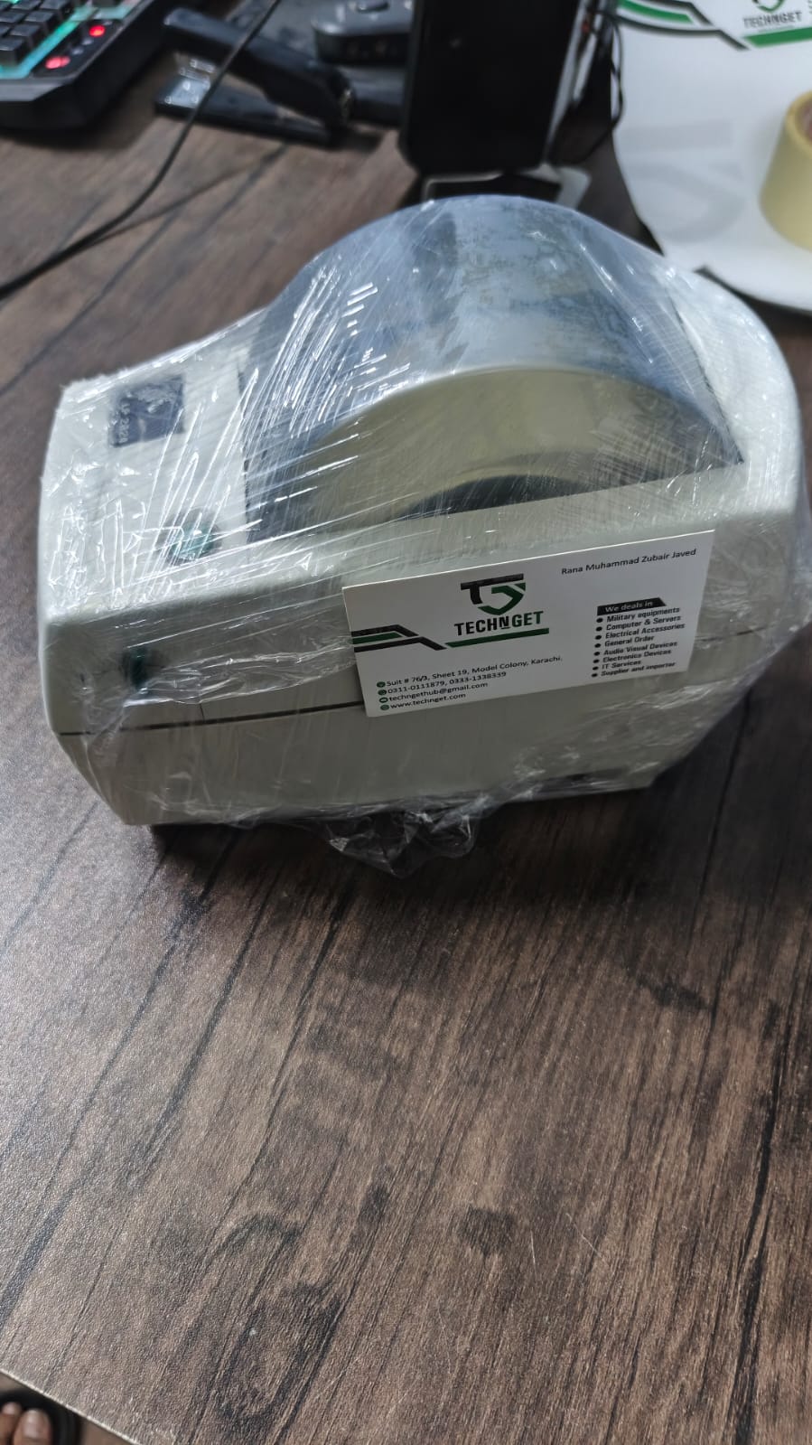 printer 1 Zebra LP2824 Thermal Printer Refurbished with 1 Month Checking Warranty - Image 1