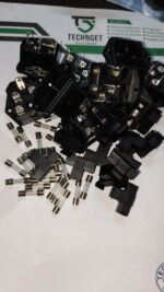 IEC AC Power Inlet Socket with Fuse Holder & Glass Fuse - Image 4