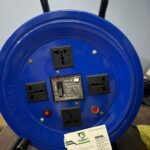 Cable Drum Reel with 40m 3-Core Electrical Cable