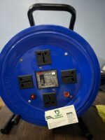 Cable Drum Reel with 40m 3-Core Electrical Cable