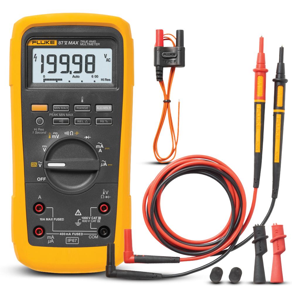 Fluke 87V MAX True-rms Digital Multimeter Fluke 87V MAX True-rms Digital Multimeter - Image 1