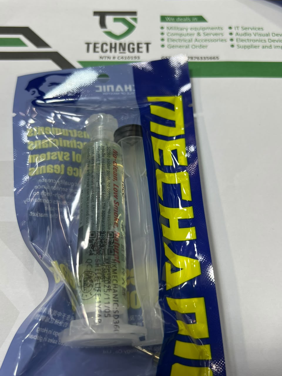 Mechanic-Solder-Flux-Paste-SD360-(10cc) Mechanic SD360 Solder Flux Paste 10cc - Image 1