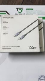 UGREEN USB-C to USB-C PD 100W Fast Charging Data Cable - Image 3