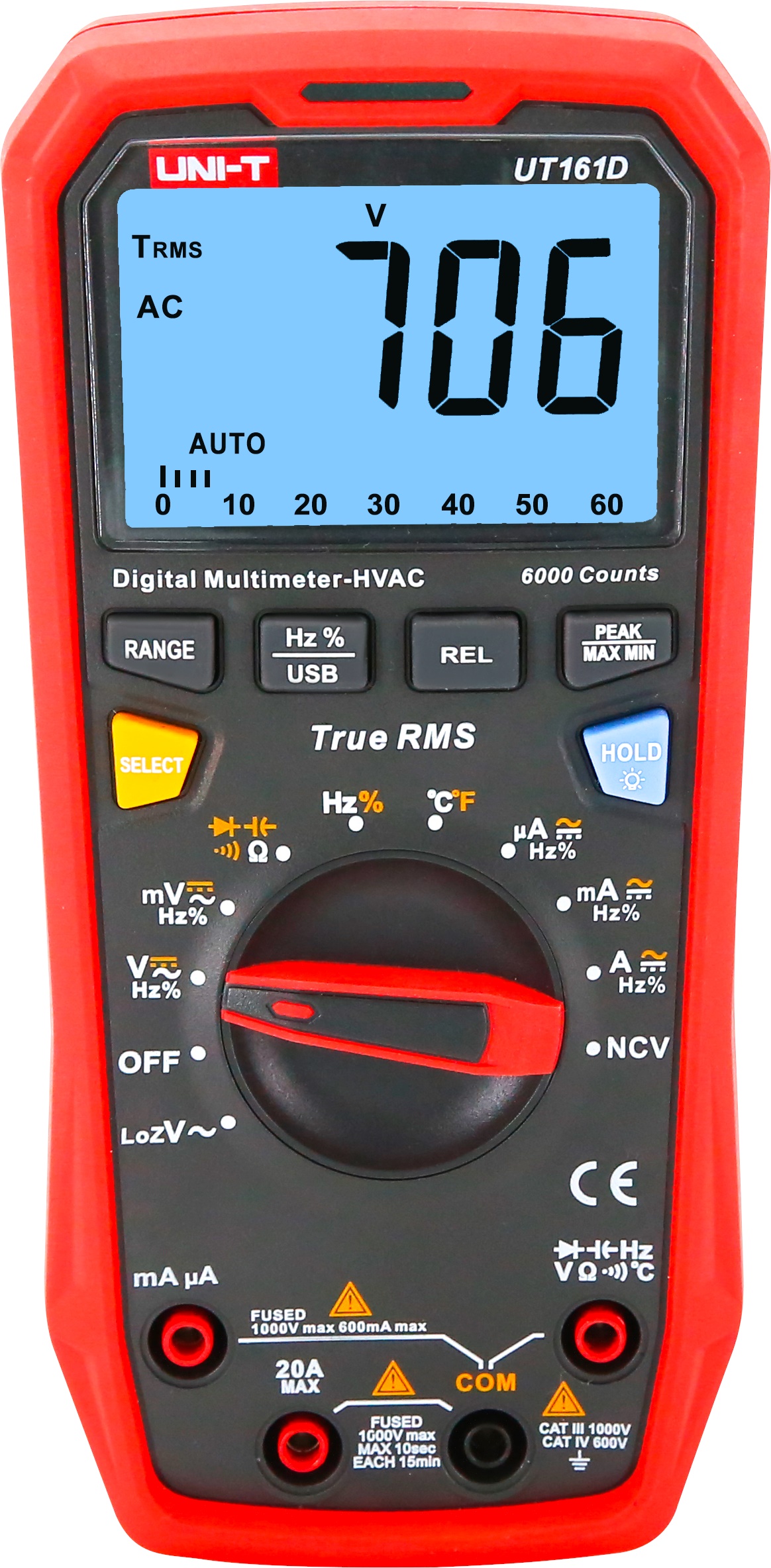 UNI-T UT161D Digital Multimeter UNI-T UT161D Digital Multimeter - Image 1