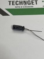 10µF 50V DIP Electrolytic Capacitor – Radial Through-Hole - Image 2