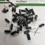 10µF 50V DIP Electrolytic Capacitor – Radial Through-Hole