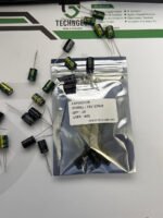 220µF 25V DIP Electrolytic Capacitor – Radial Through-Hole - Image 2
