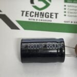 25V 6800µF DIP Electrolytic Capacitor – Radial Through-Hole Type