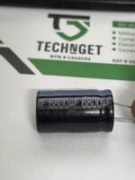 25V 6800µF DIP Electrolytic Capacitor – Radial Through-Hole Type