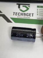 25V 6800µF DIP Electrolytic Capacitor – Radial Through-Hole Type - Image 2