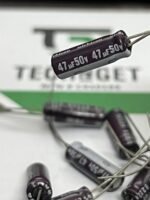 47µF 50V DIP Electrolytic Capacitor – Radial Through-Hole