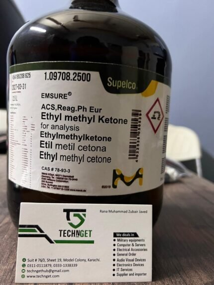 Ethyl Methyl Ketone (MEK) – Butanone Solvent 2.5 LTR