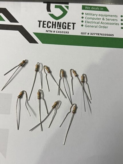 75KΩ 1/4W Fixed Resistor – Half Size