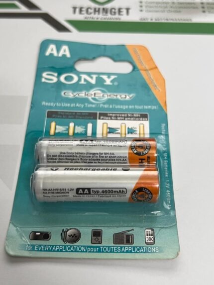 Sony AA 1.2V Ni-MH Rechargeable Battery – 4600mAh