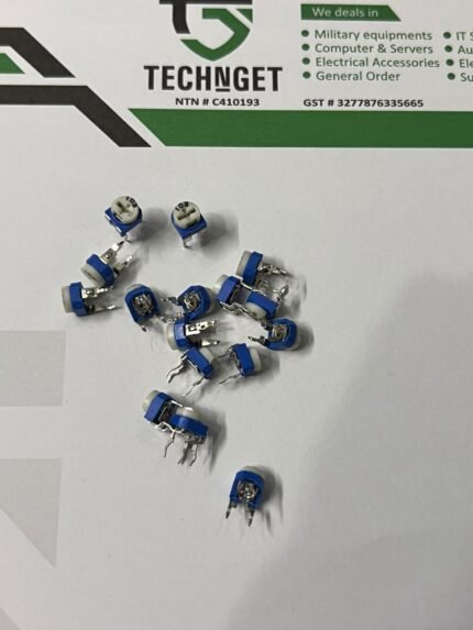 10KΩ Round Variable Resistor – Adjustable Potentiometer